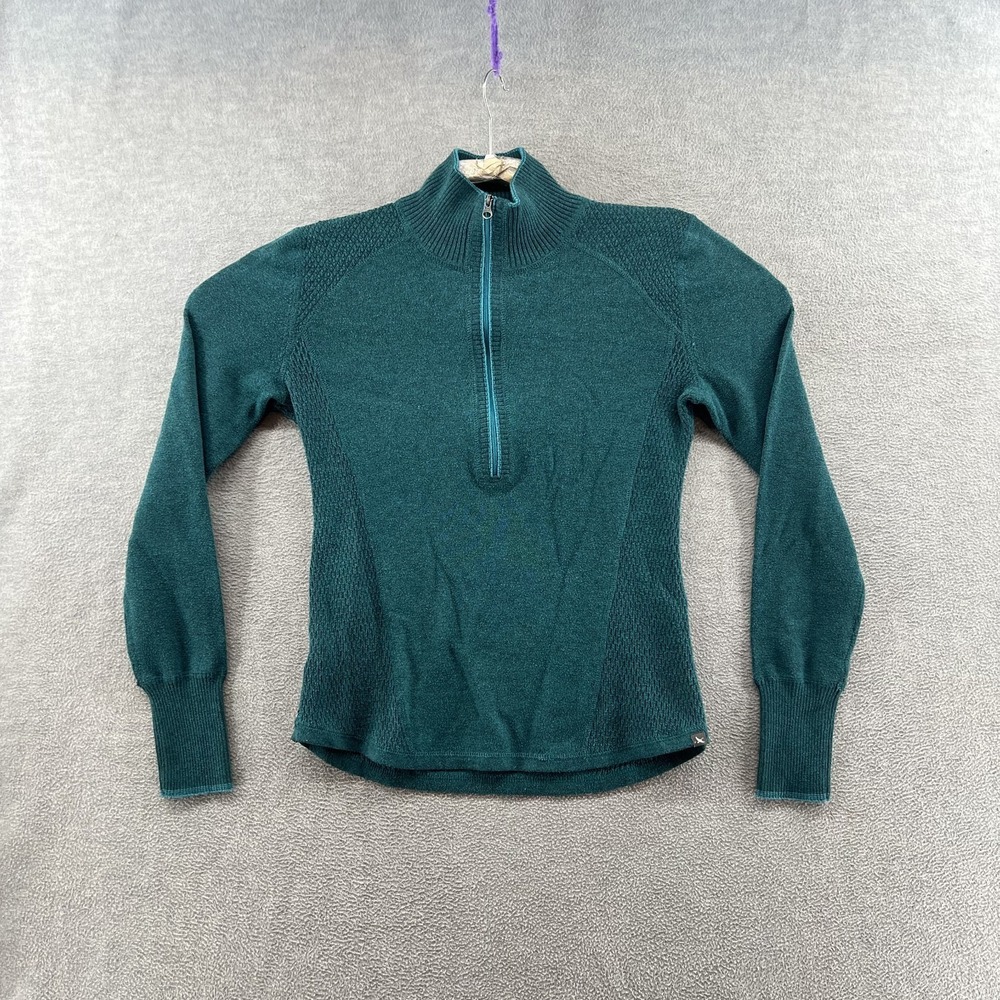 Eddie Bauer Womens Size M Half Zip Pullover Lightweight Sweater